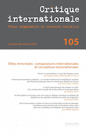 Critique internationale, no 105